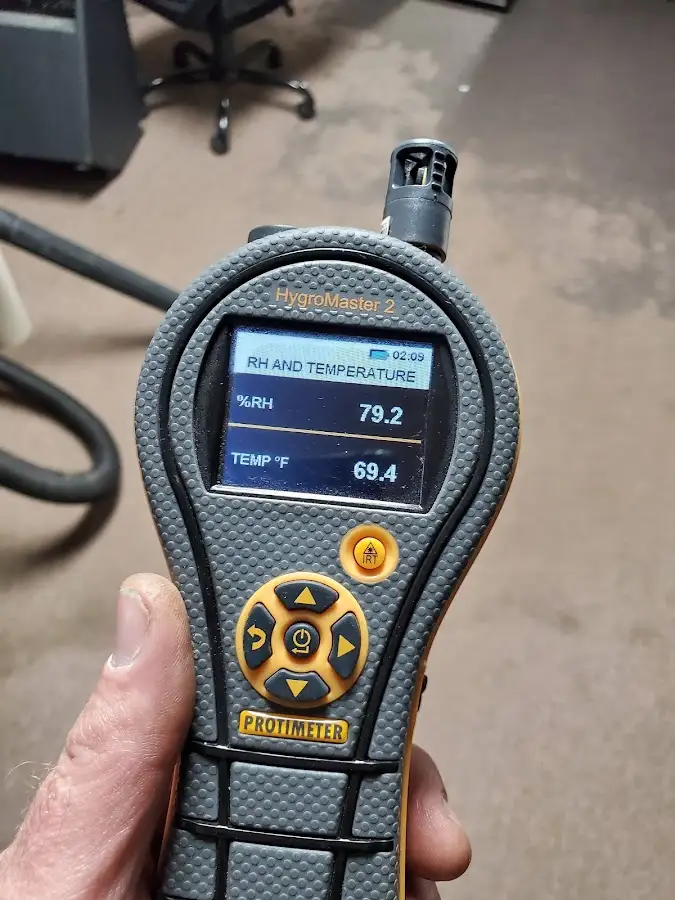 Moisture meter humidity assessment for Fire & Smoke Damage Restoration in Fort Bragg